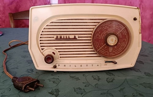 Poste radio vintage philips - radio,