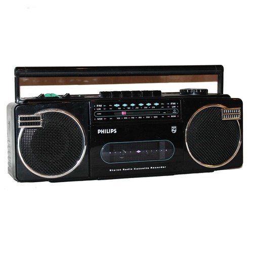 Electro vintage boombox poste - electro,