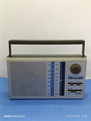 Vintage philips d2002 - vintage, portable